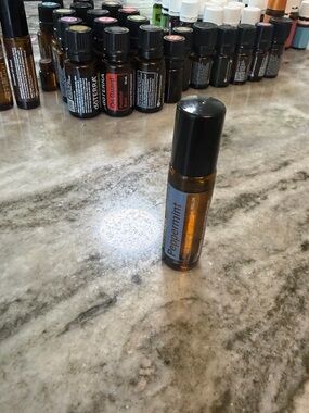 doTERRA Peppermint Touch essential oil roll-on bottle